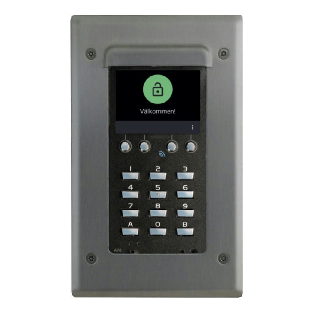 Frontkit rostfritt C83 117x197mm