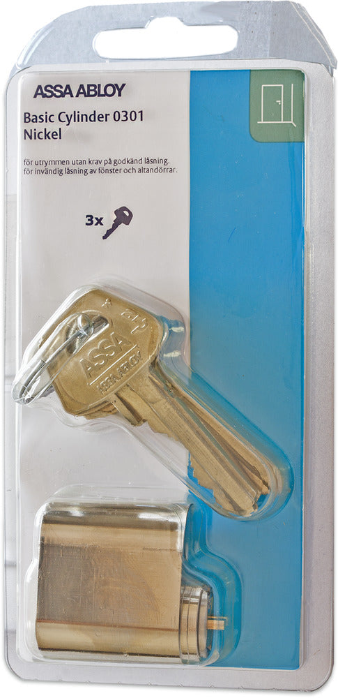 Cylinder 0301 3ny nickel SB