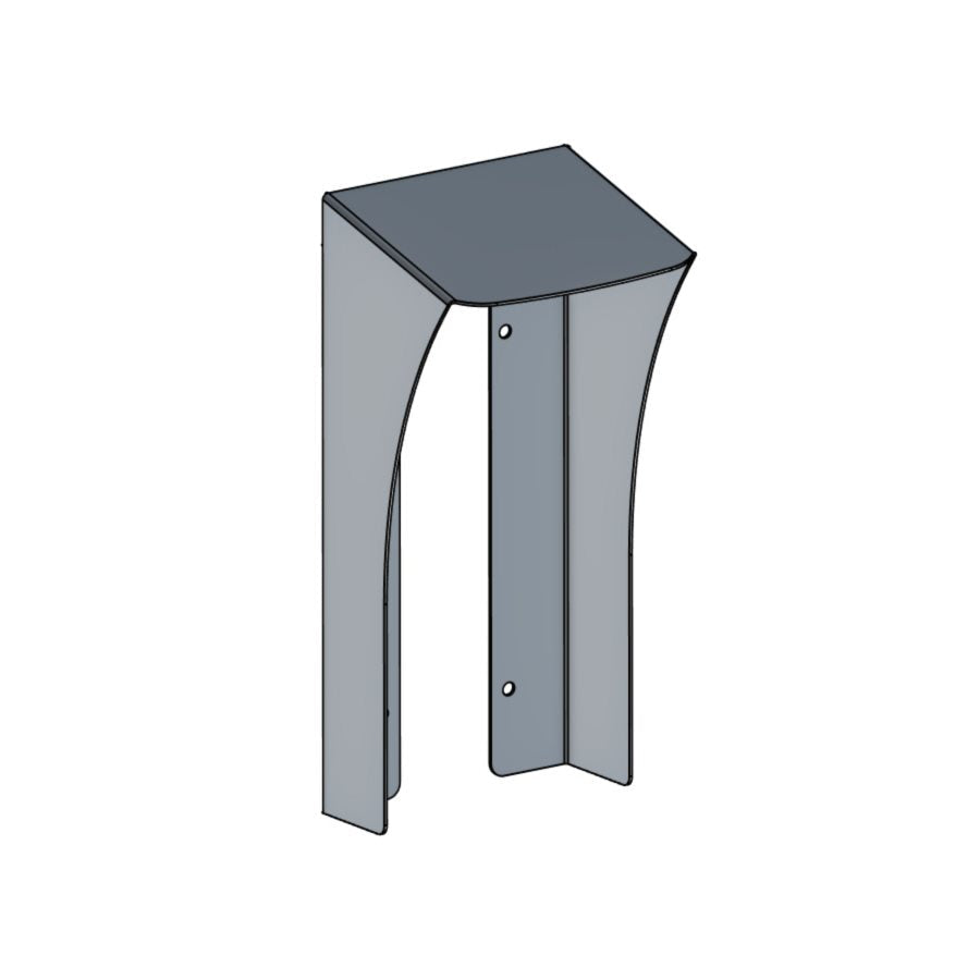 Regnskydd kortläsare rostfri