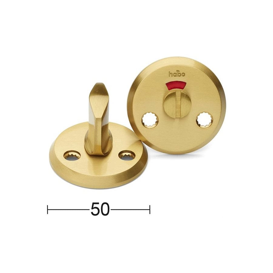 Toalettbehör A262 mattmässing SB