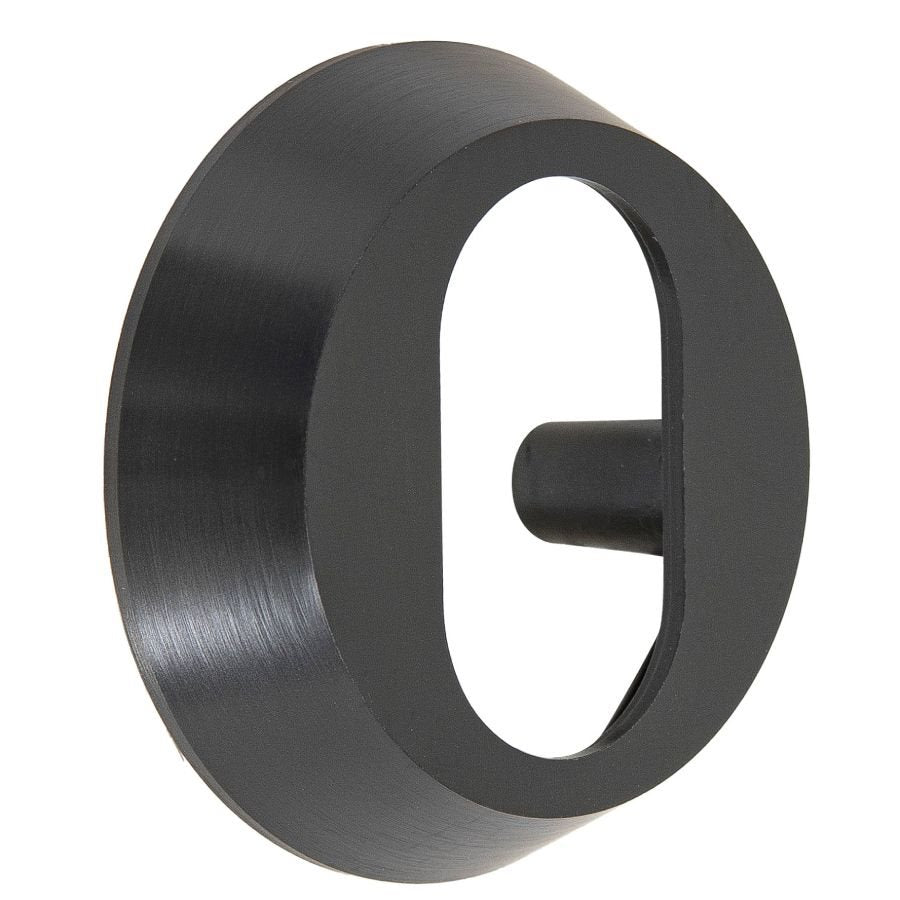 Cylinderring SCD rund 13mm mattsvart Mirus