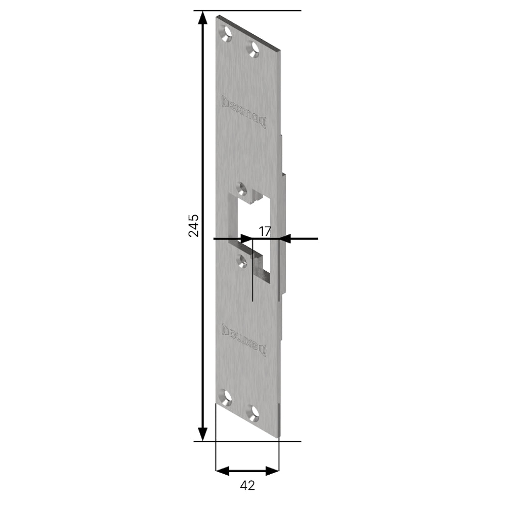Monteringsstolpe 911-17 plan