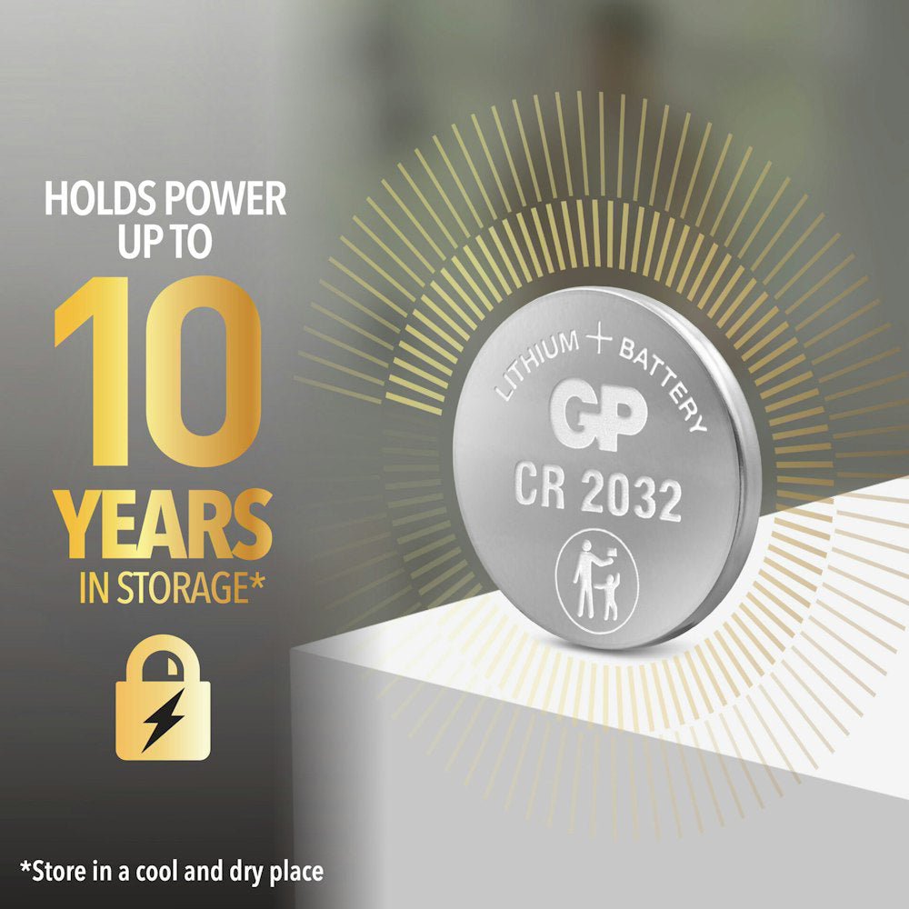 Batteri CR2032 3V 10-pack