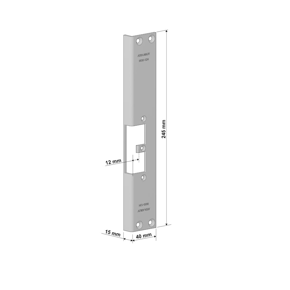 Monteringsstolpe 9930-12H