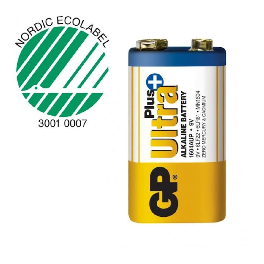 Batteri 6Lf22 9V Ultra Plus Alkaline 20-Pack