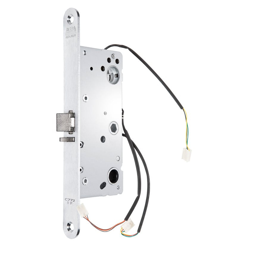 Låshus utrymning 772-50 MG mikro höger rostfri 1p