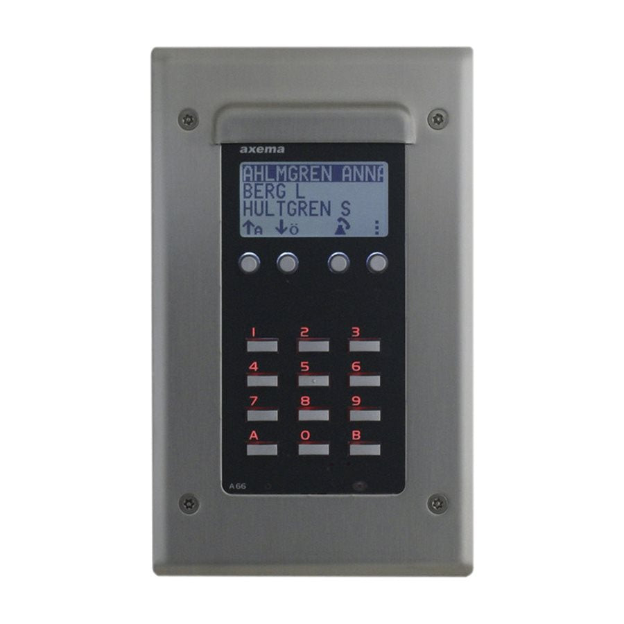 Frontkit C84 rostfri 127x209mm