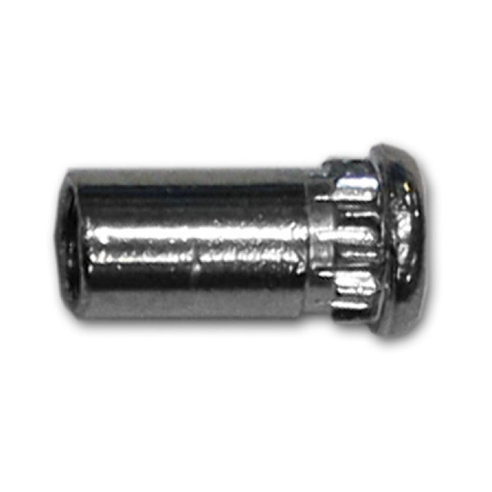 Hylsmutter M5 mattkrom