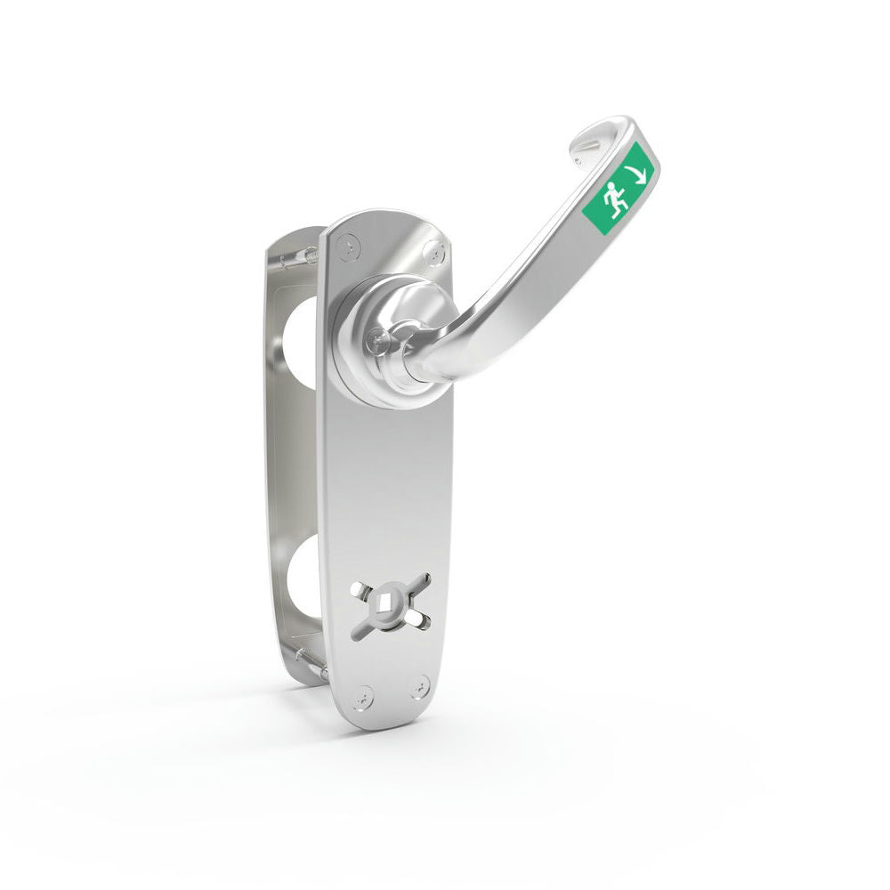 Nödutrymningsbeslag 796 vänster krom