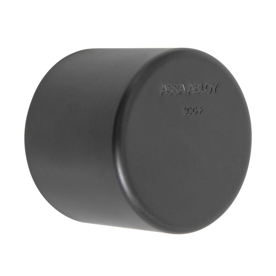 Cylinderhylsa blind S rund mattsvart Mirus