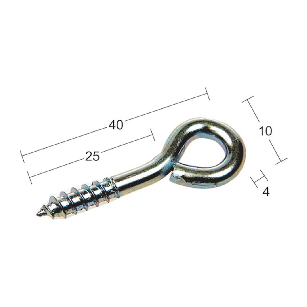 Skruvögla 8 galv SB