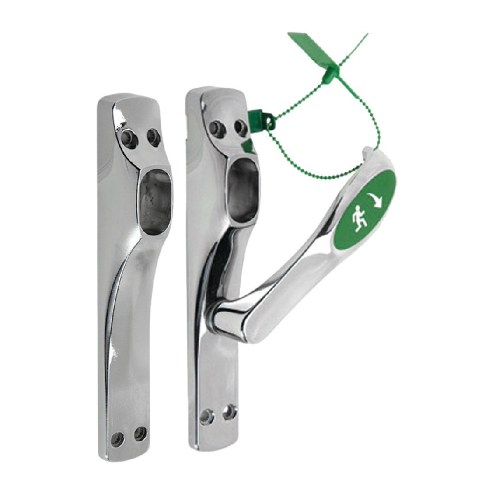 Nödutrymningsbeslag 179B S4 cylsk krom