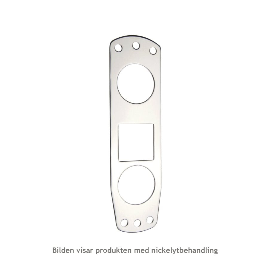 Underläggsskylt 179 3mm mattkrom