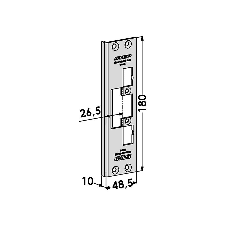 Monteringsstolpe ST4048