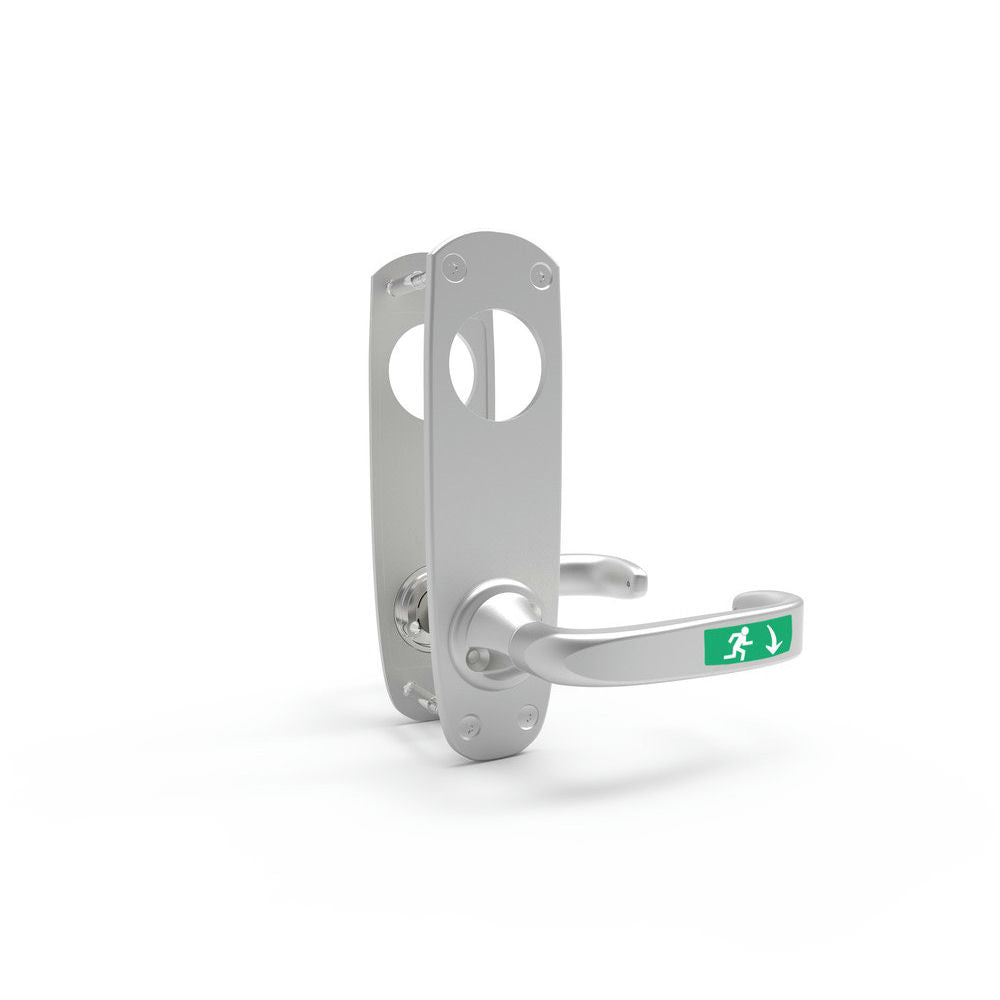 Nödutrymningsbeslag 793 mattkrom