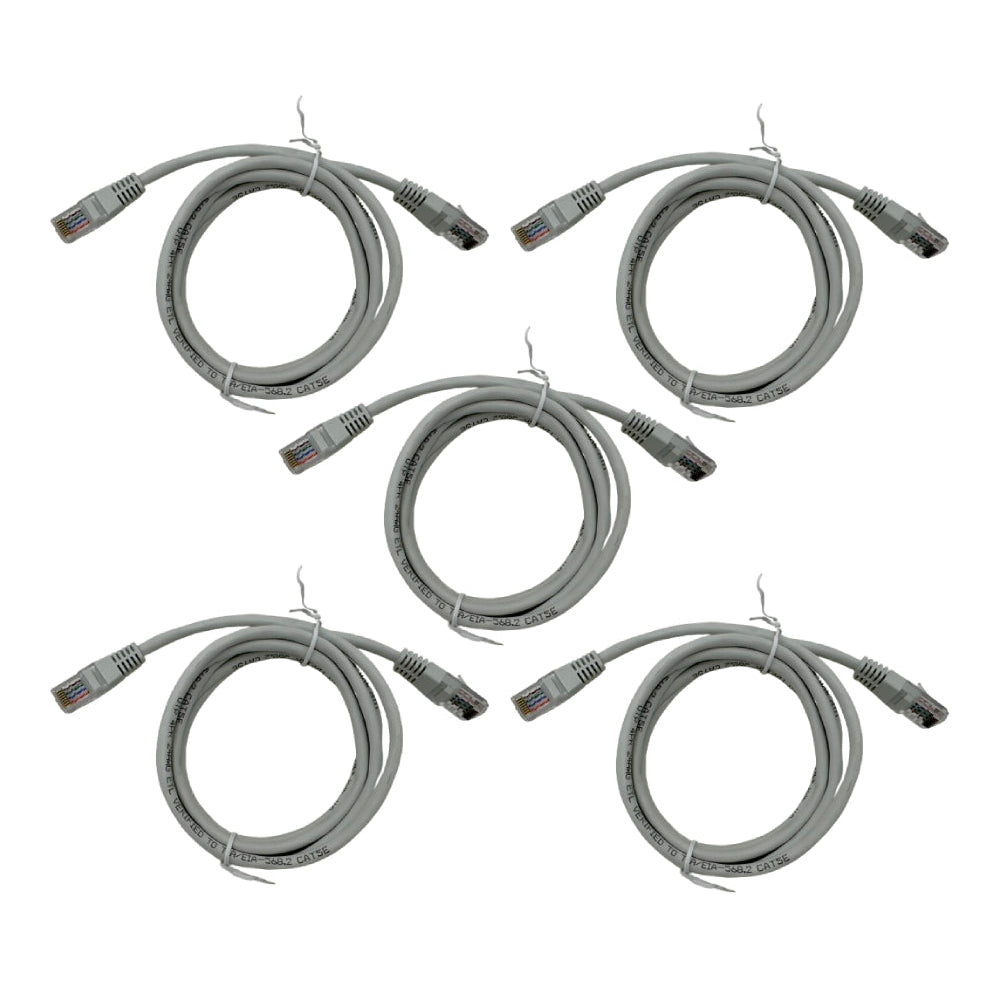 Nätverkskabel CAT5E 5-pack (fynd)