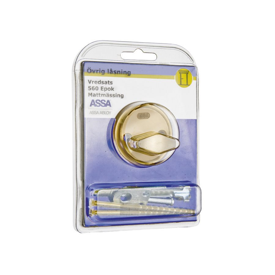 Vredsats 560 Epok mattmässing SB