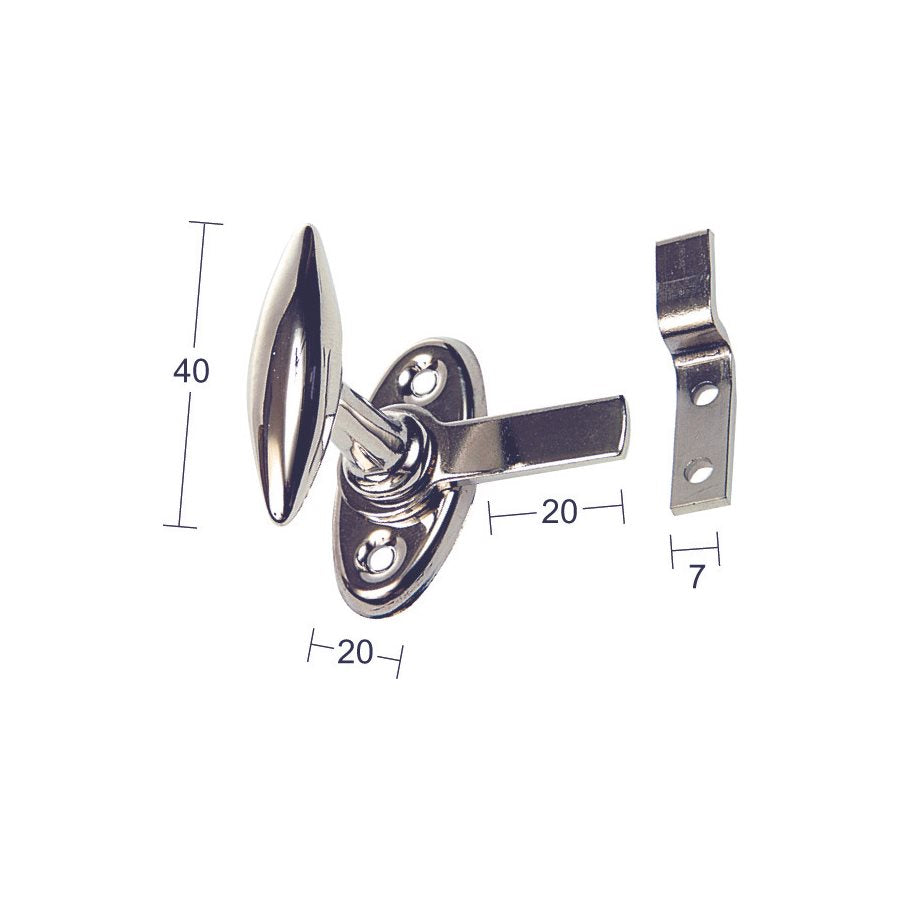 Vred 3 mässing förn SB