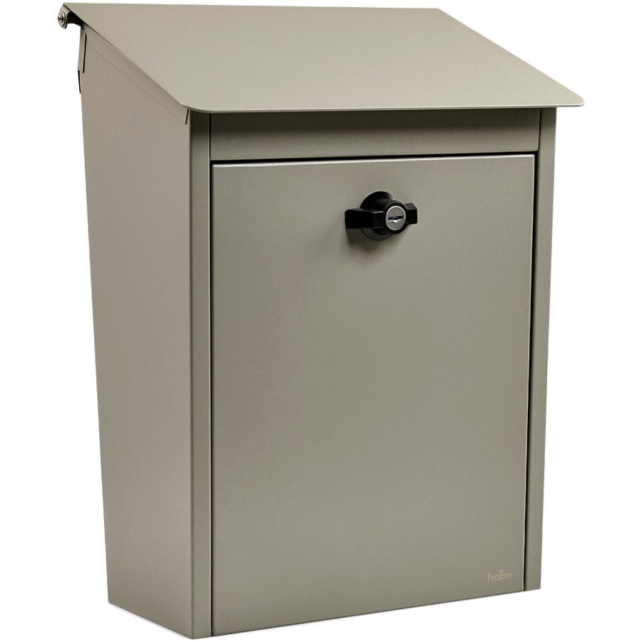 Postlåda 9441B låsbar grå