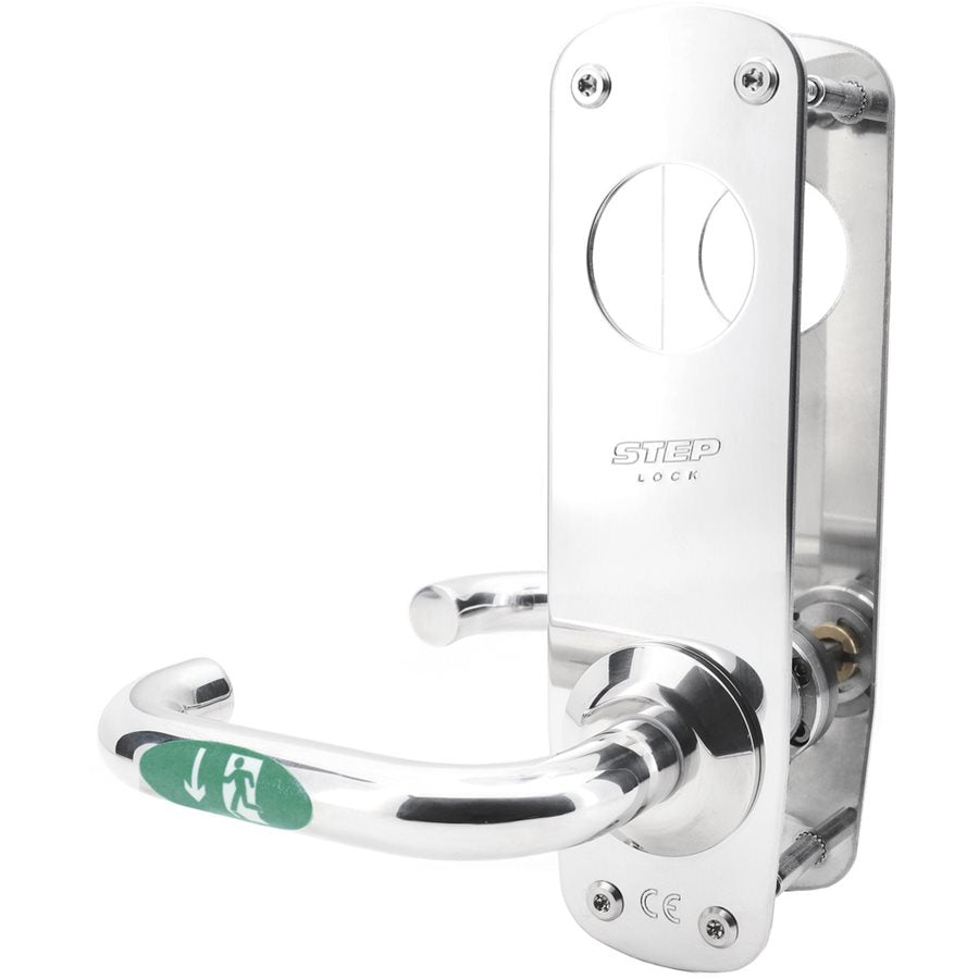 Nödutrymningsbeslag ST17903-1 borstat rostfritt stål