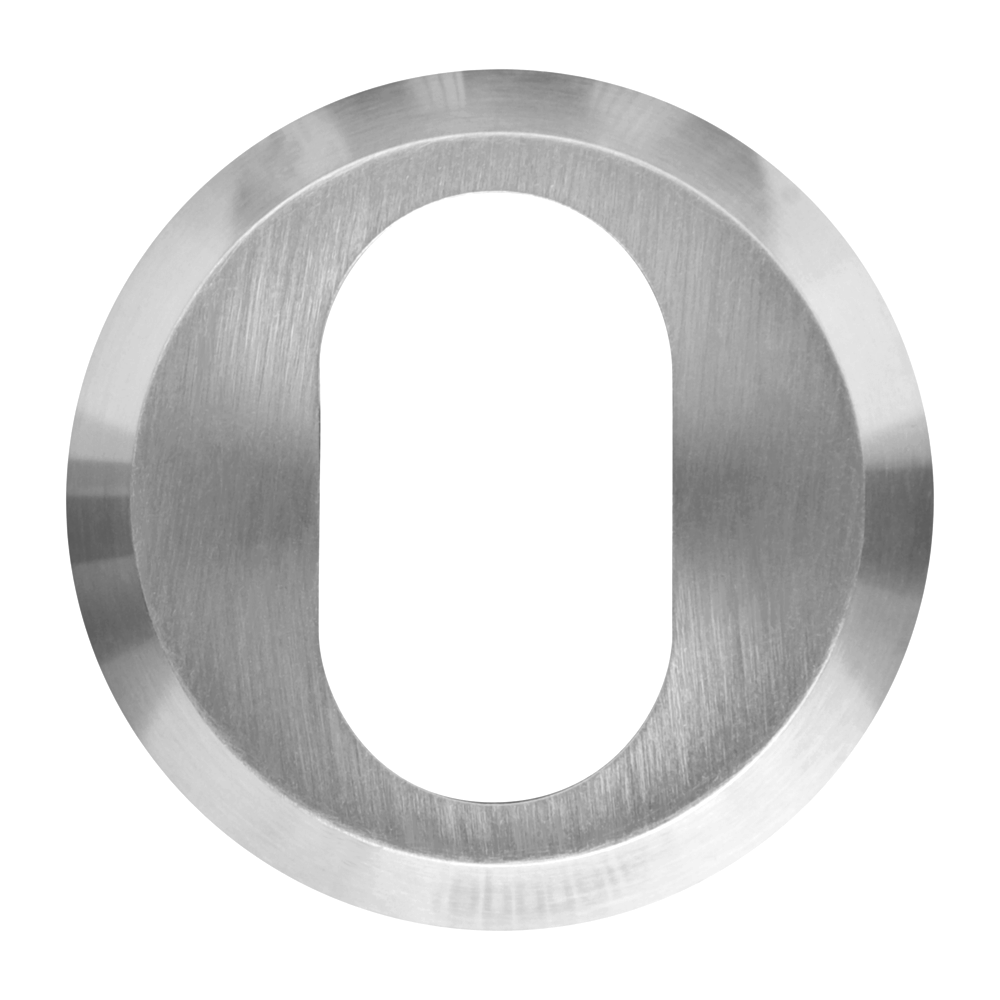 Cylinderring oval 24mm mattkrom