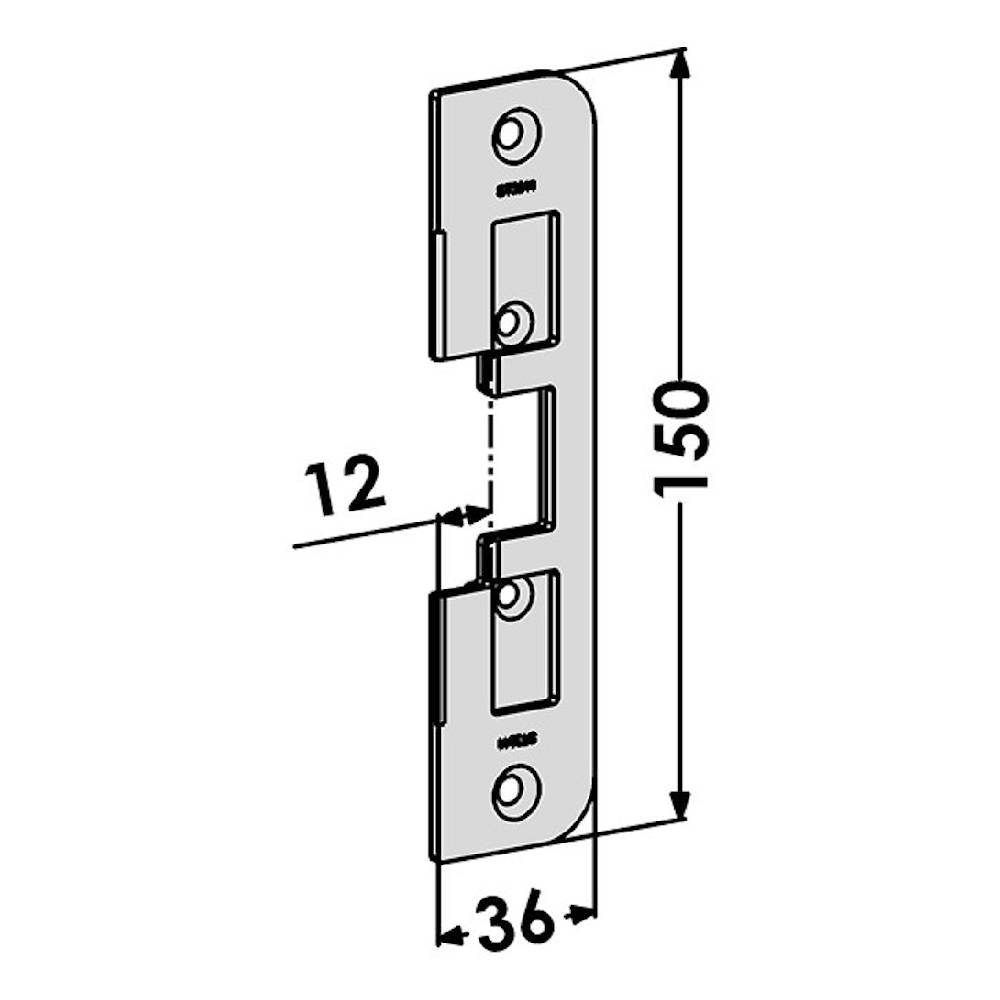 Monteringsstolpe ST3541