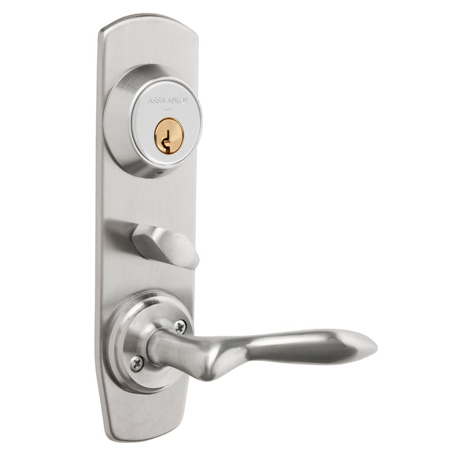 Behörssats Entre B1 5ny utan låshus mattkrom