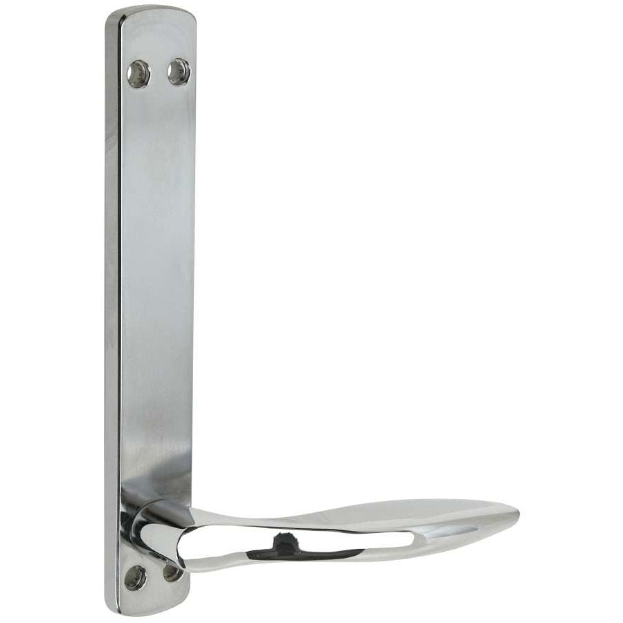 Vredskylt S4 trycke mattkrom