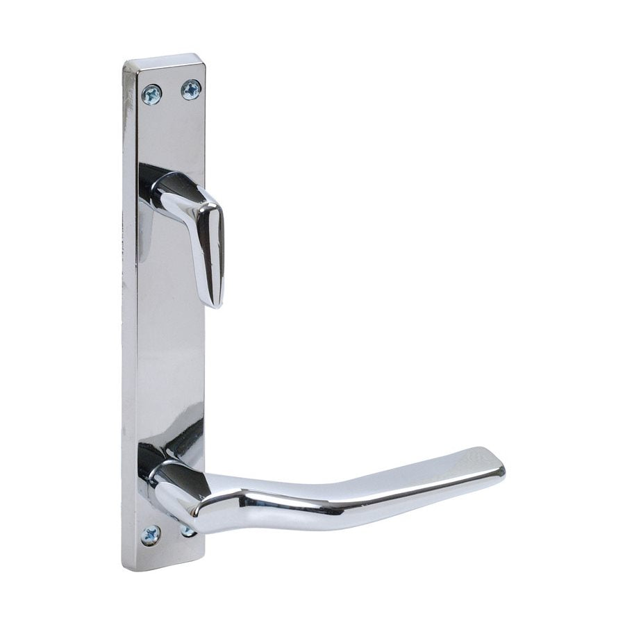 Vredskylt 8mm trycke insida krom