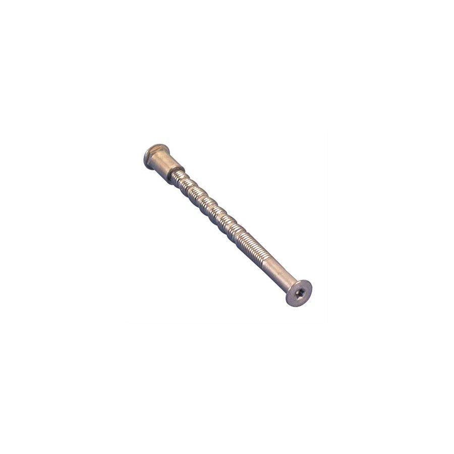 Skruv + hylsa M5x100mm förnicklad