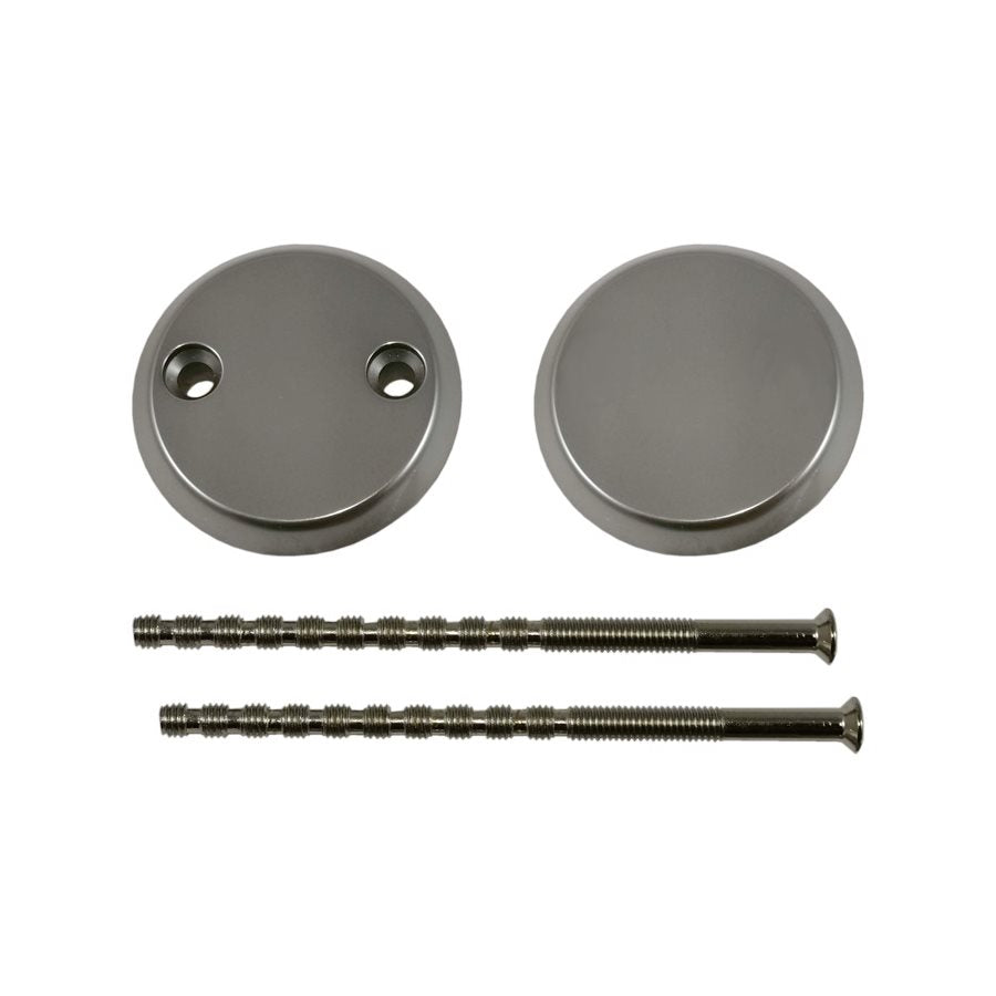 Täckskylt behör ink. skruv F9 aluminium rostfri nyans