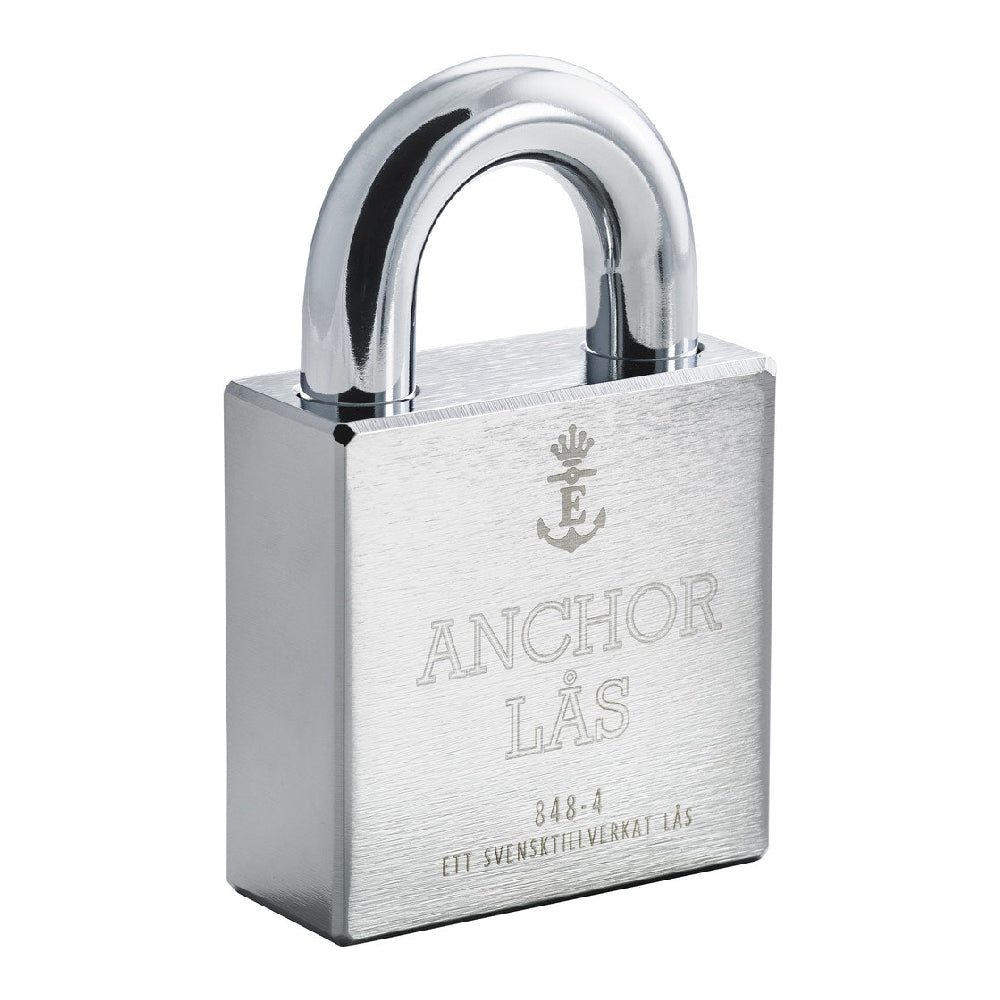 Hänglås 848-4 B27 löstagbar bygel oval tom