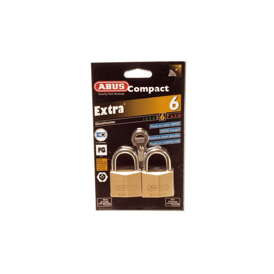 Hänglås 65/40IB LL Twin rf SB