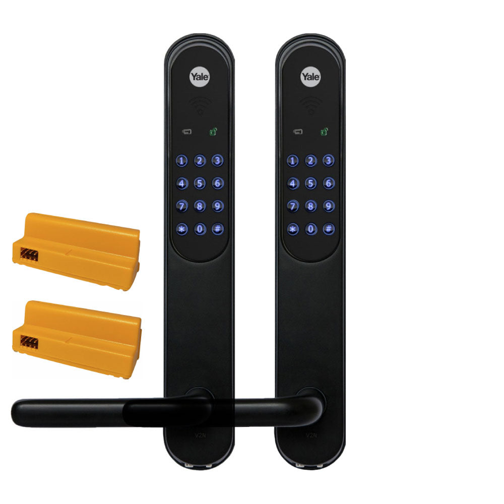 Kodlås Doorman Classic Home svart 2-pack