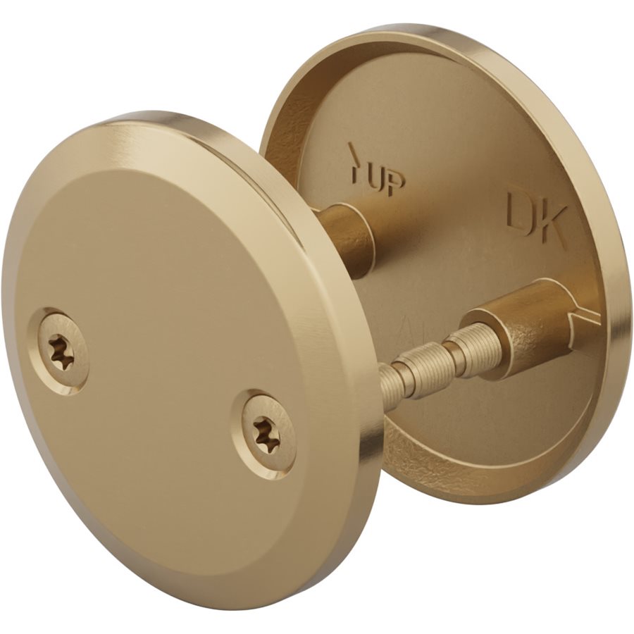 Täckskylt Behör Da 7100 Insida/Utsida Mattmässing