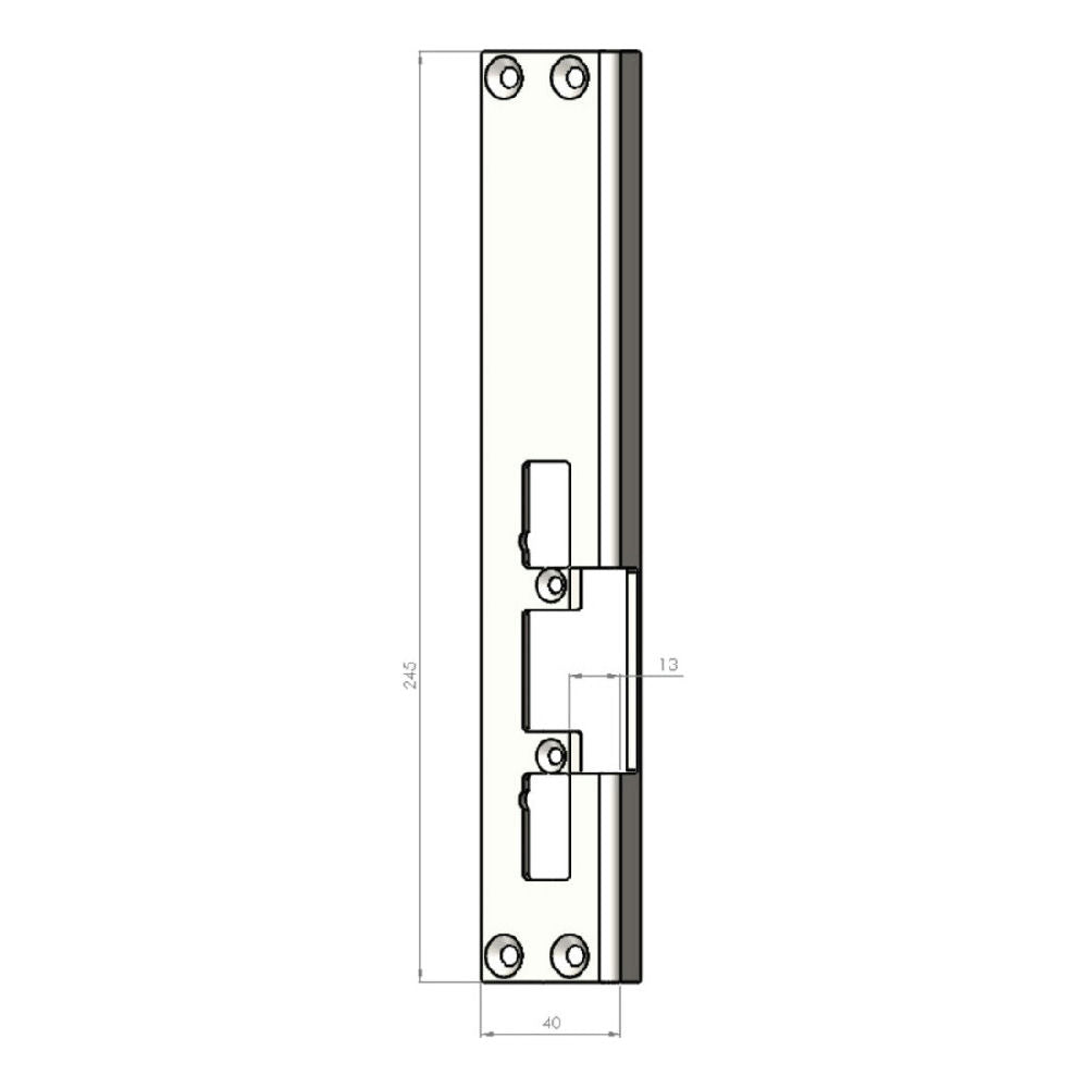 Monteringsstolpe SA83V