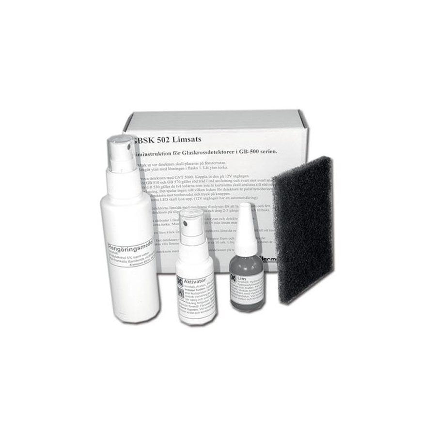 Glaskrosslimsats GDK100