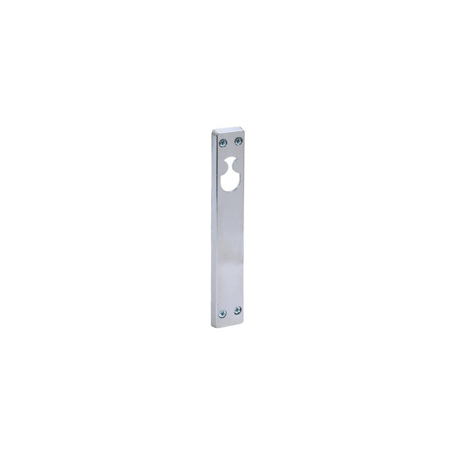Cylinderskylt 20mm insida krom