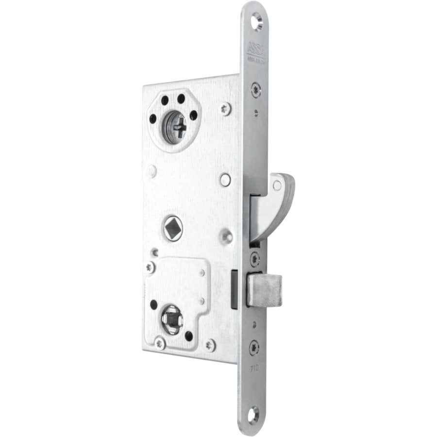 ASSA Låshus 710-50 höger – Nödutrymning, 50 mm, 9 mm regel