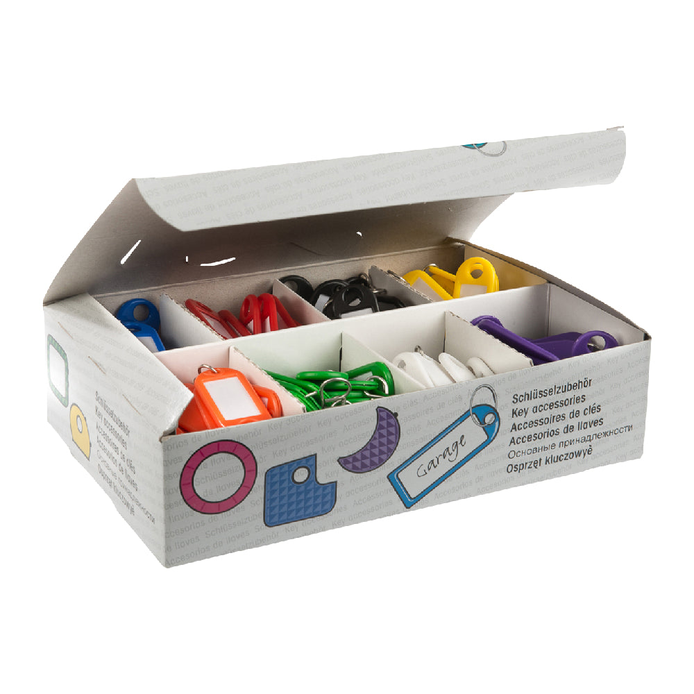 Nyckelbrickor Mixade Färger 200-pack (fynd)