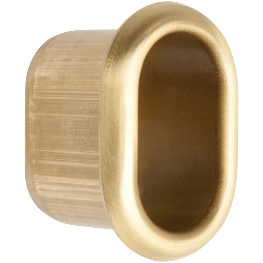 Cylinderskylt 707 mattmässing