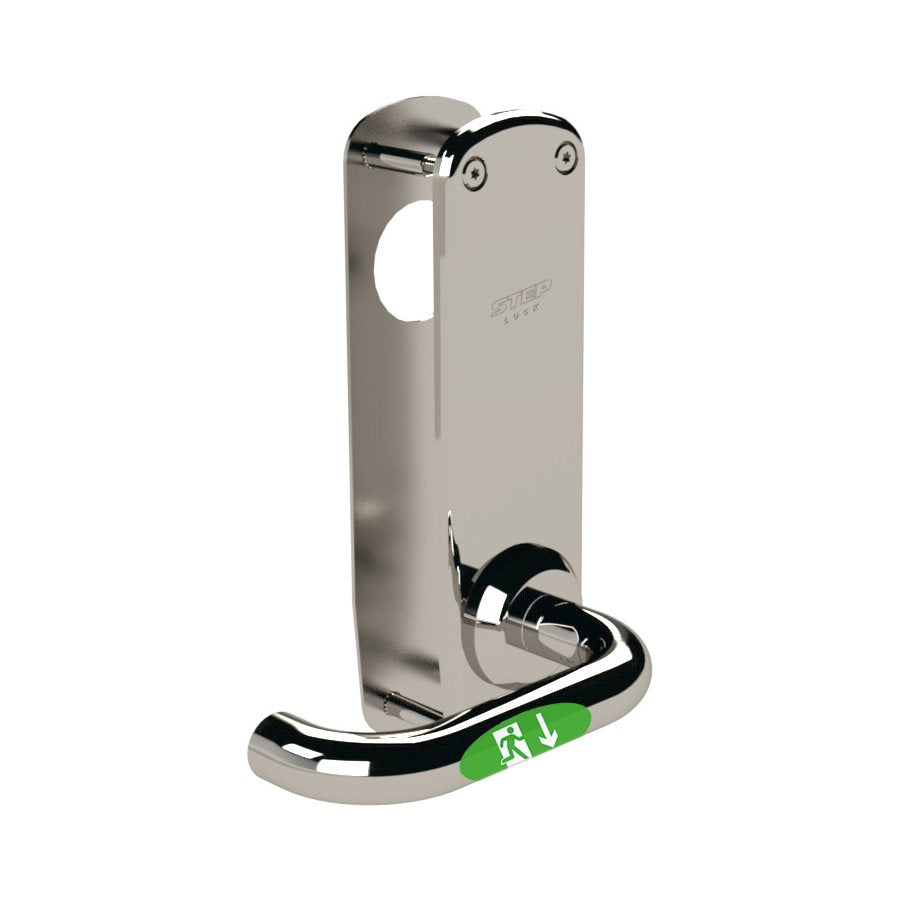 Nödutrymningsbeslag ST17912 blankt rostfritt stål höger