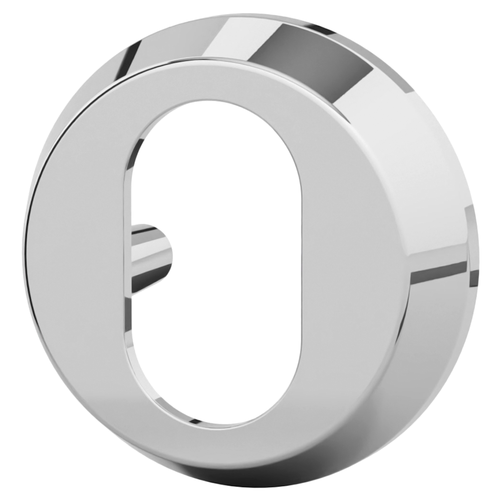 Cylinderring DR 8320 oval 8mm krom