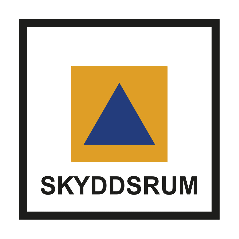Skylt skyddsrum