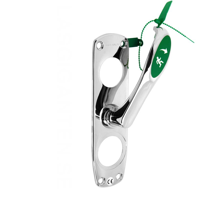 Nödutrymningsbeslag 179A-2 42-90 krom