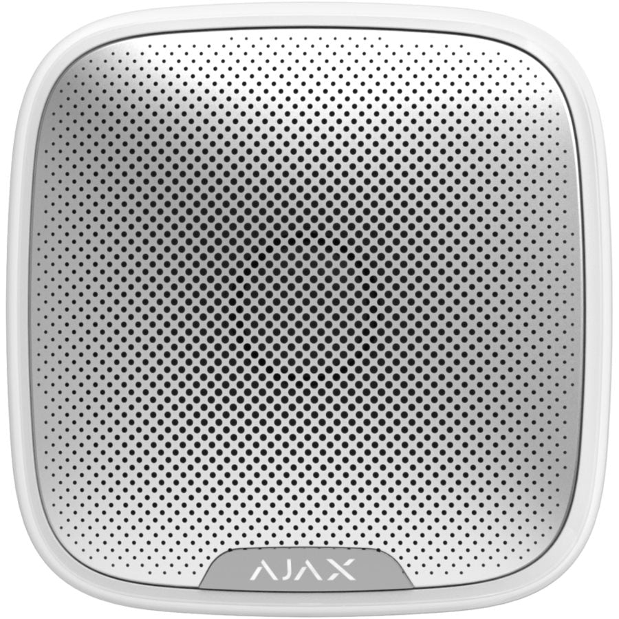 Siren utomhus LED-indikering trådlös vit