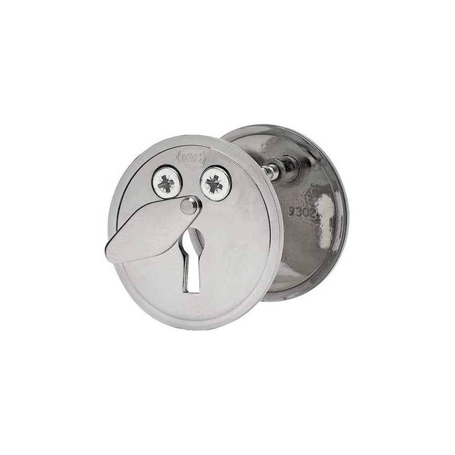 Nyckelskylt 9302 rund krom