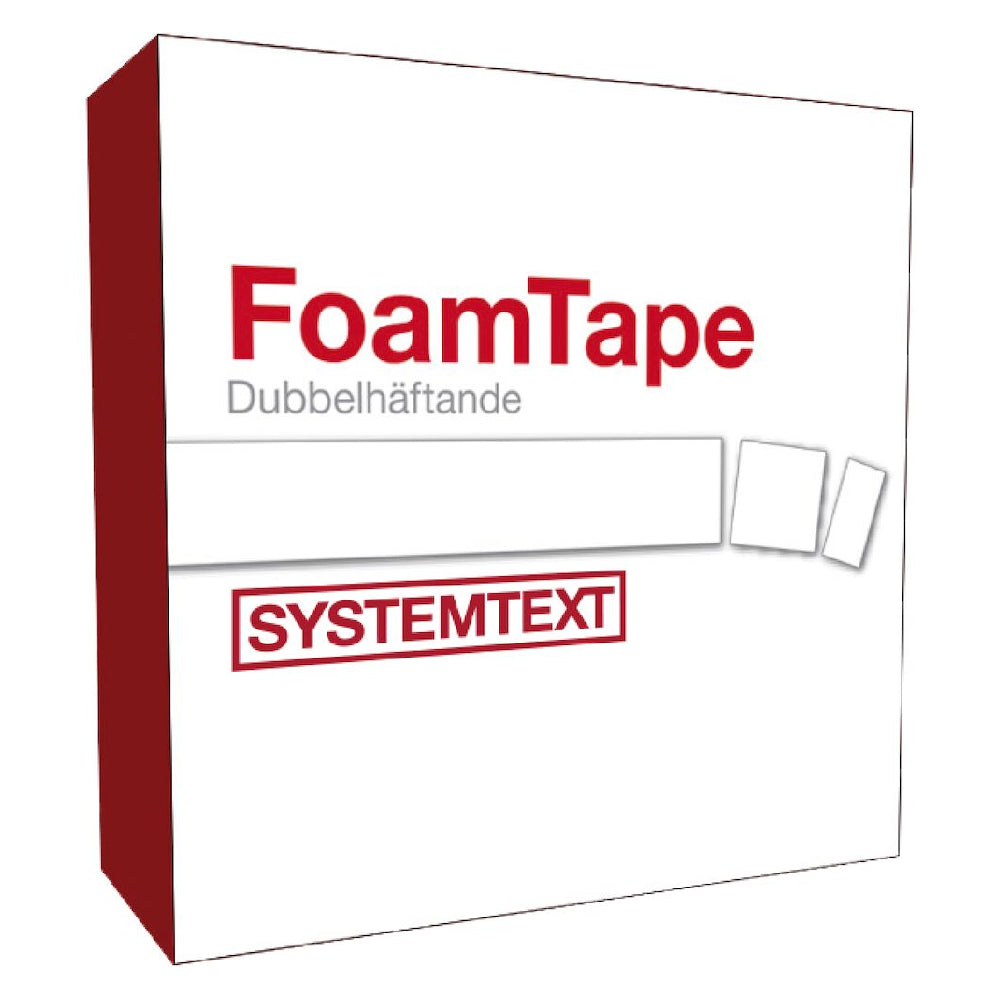 Dubbelhäftande fästkuddar 25x12mm 1000st