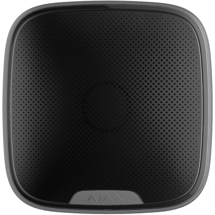 Siren utomhus LED-indikering trådlös svart