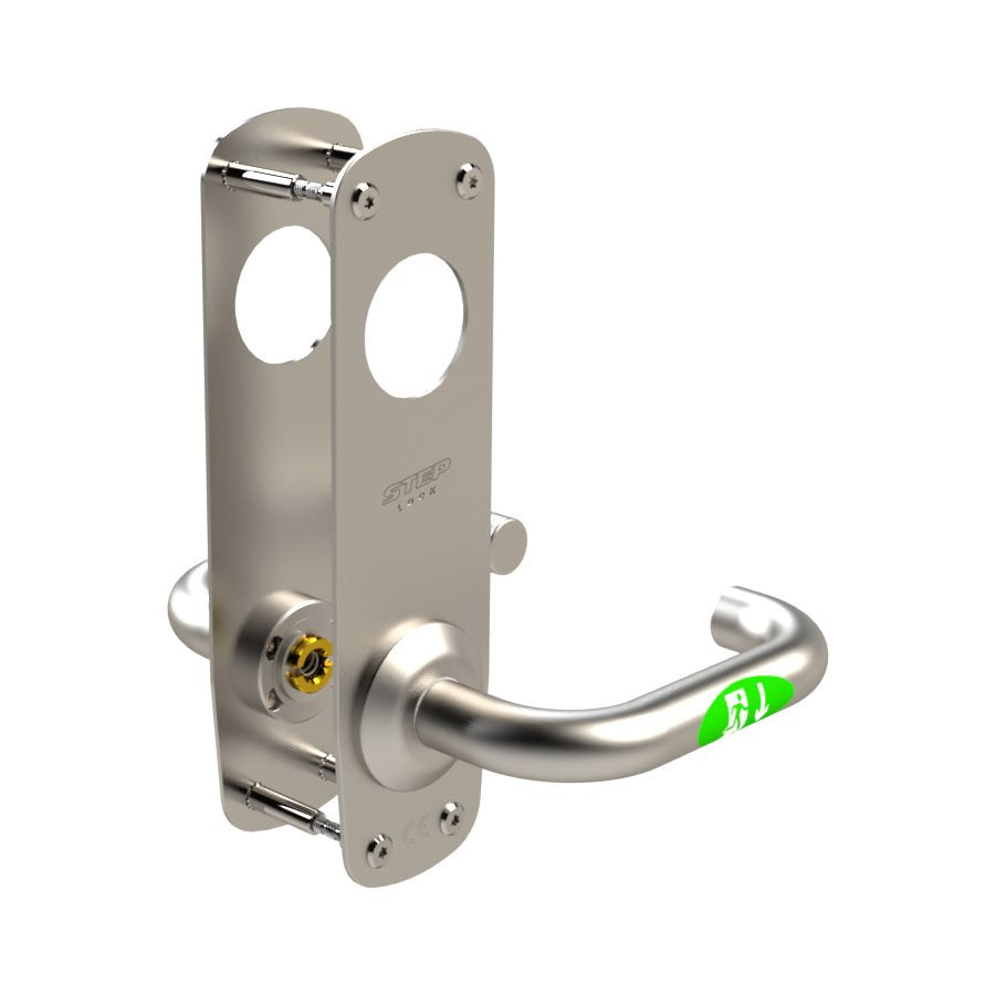 Nödutrymningsbeslag ST17904 borstat rostfritt stål